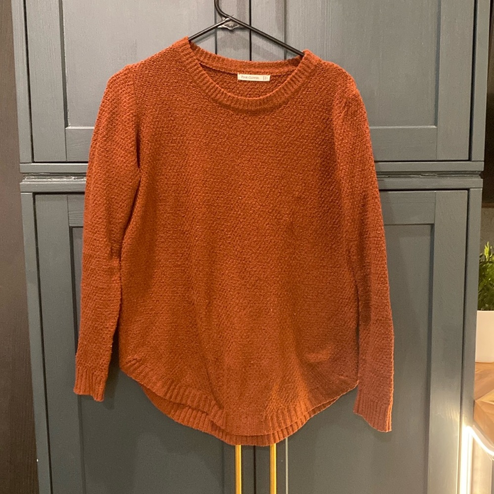 Size small brown/copper sweater